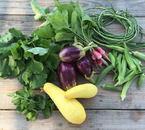 Our CSA Program Offers Weekly Assortments Of Herbs, Veggies, And Flowers