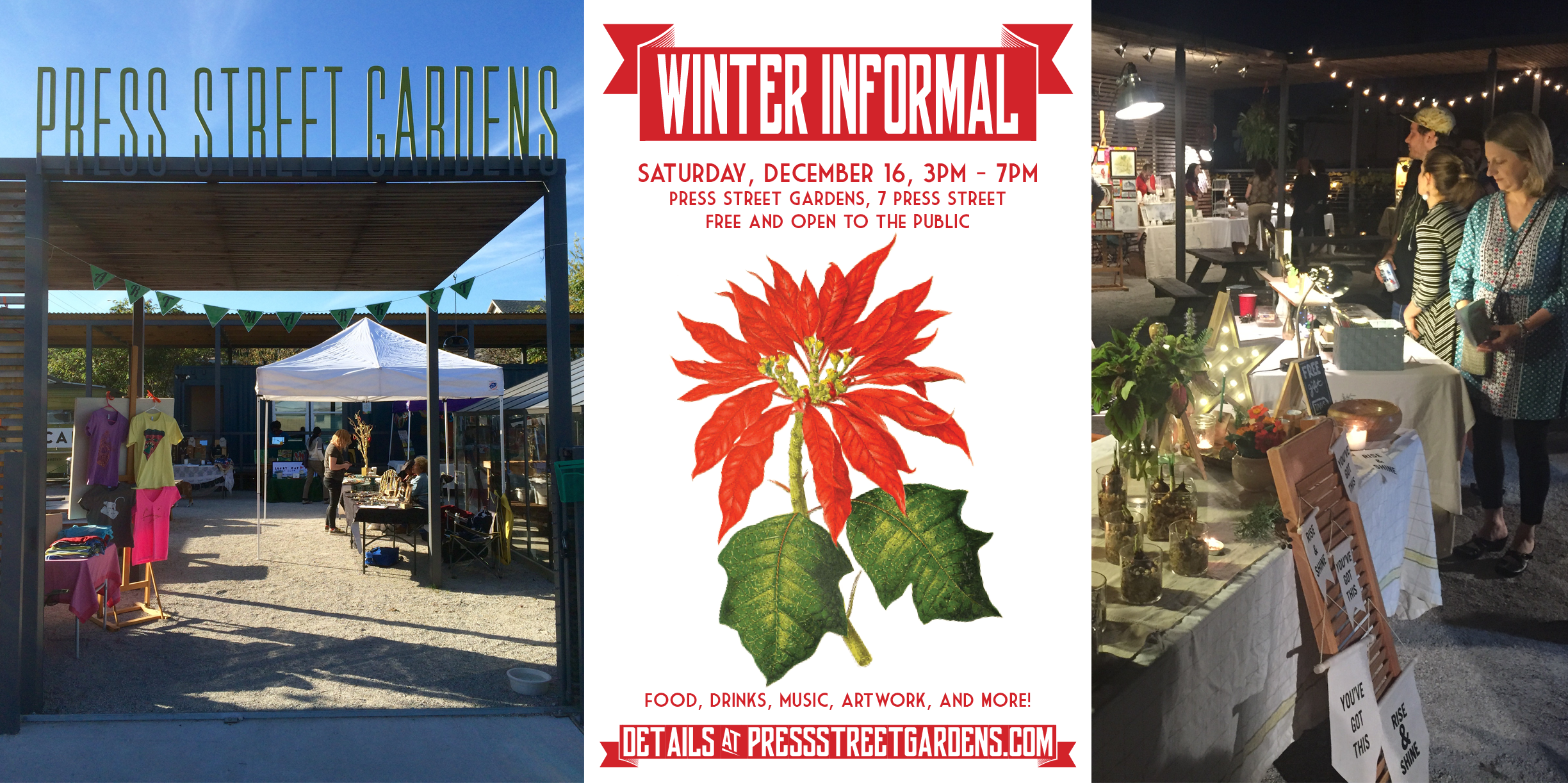 December 16: Our second-annual Winter Informal!
